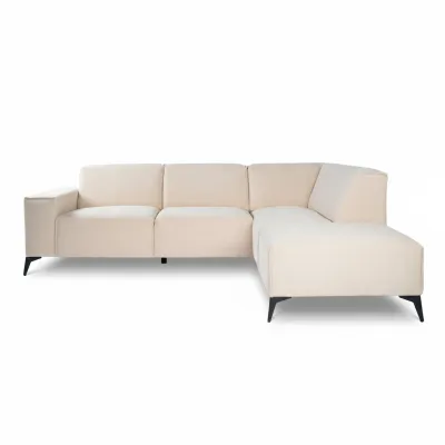 Hoekbank rechts in beige Holms-stof