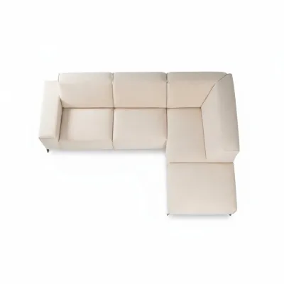 Hoekbank rechts in beige Holms-stof