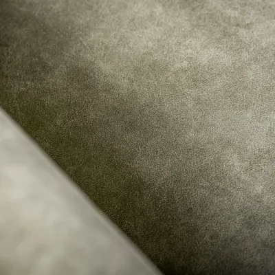 Loungebank in groene lederlook-stof