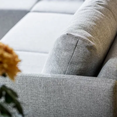 Loungebank in grijze Urban-stof