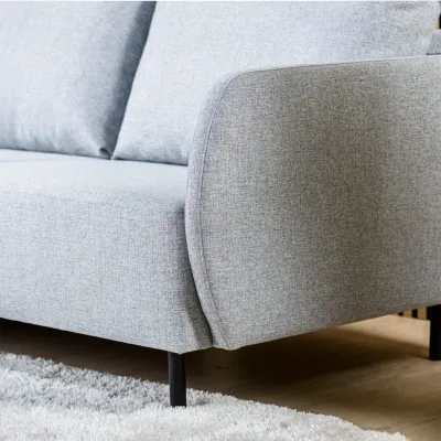 Loungebank in grijze Urban-stof