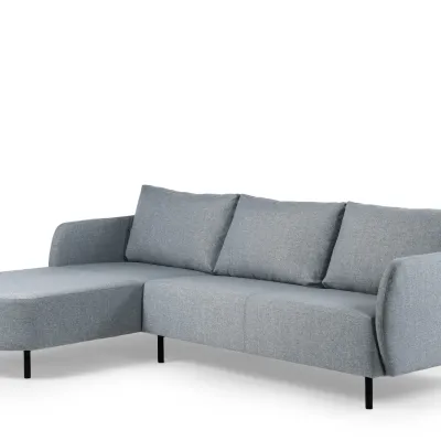 Loungebank in grijze Urban-stof