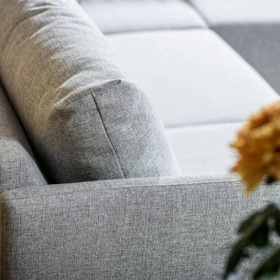 Loungebank in grijze Urban-stof