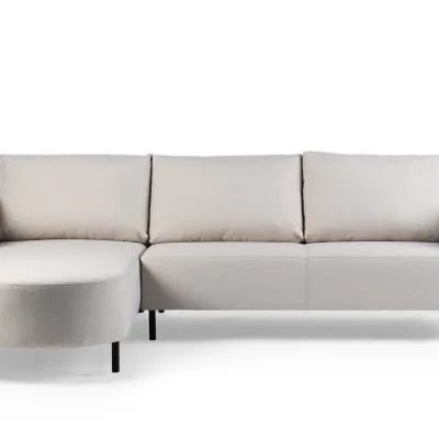 Loungebank in beige Urban-stof