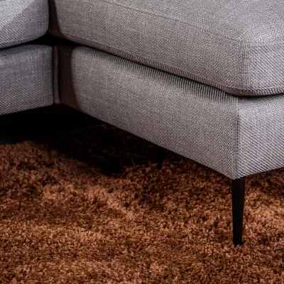 Loungebank in taupe Woven-stof