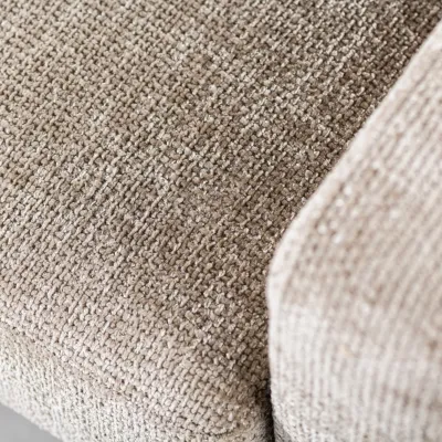 Fauteuil in champagne Elite-stof